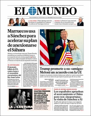 Cubierta El Mundo