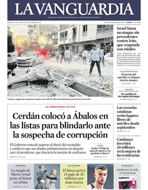Cubierta La Vanguardia