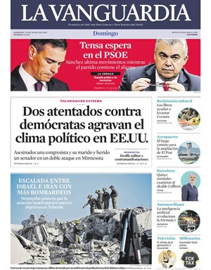 Cubierta La Vanguardia