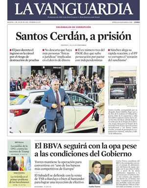 Cubierta La Vanguardia