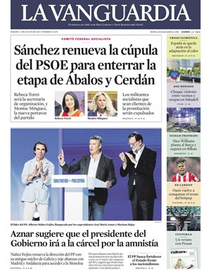 Cubierta La Vanguardia