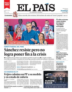 Cubierta El País