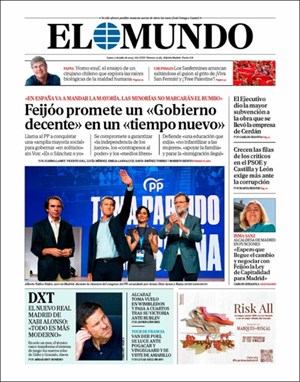 Cubierta El Mundo