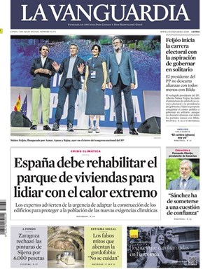 Cubierta La Vanguardia