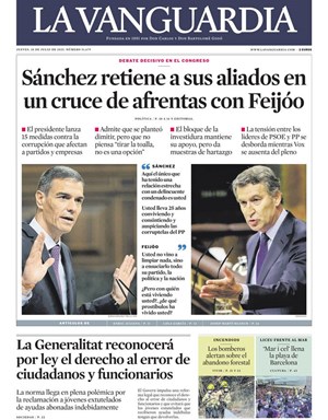 Cubierta La Vanguardia