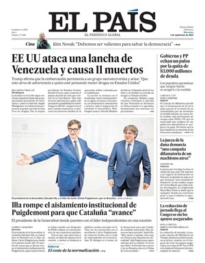 Cubierta El País