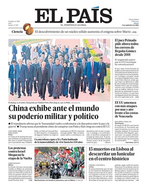 Cubierta El País