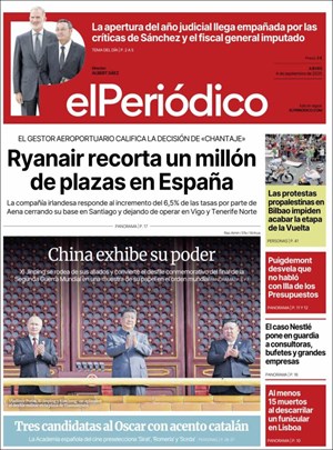Cubierta El Periódico