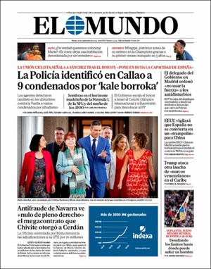Cubierta El Mundo