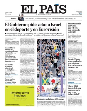 Cubierta El País