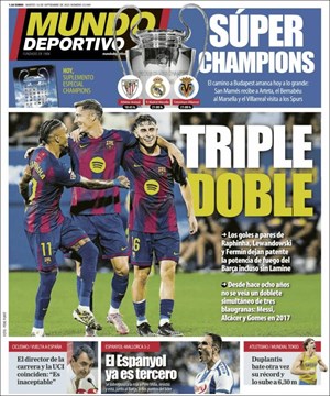 Cubierta Mundo Deportivo