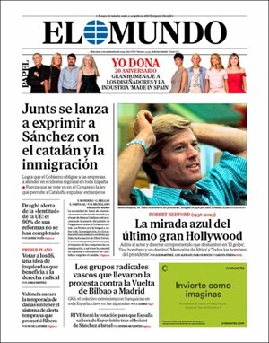 Cubierta El Mundo