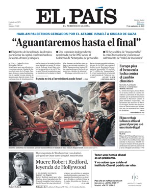 Cubierta El País
