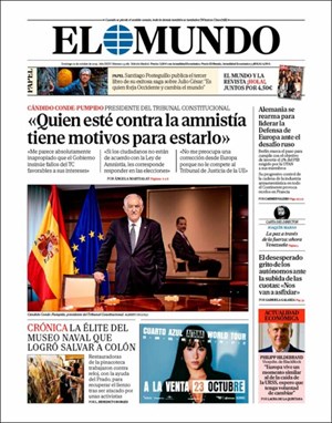 Cubierta El Mundo