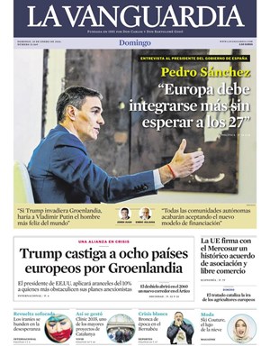 Cubierta La Vanguardia