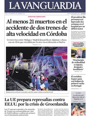 Cubierta La Vanguardia