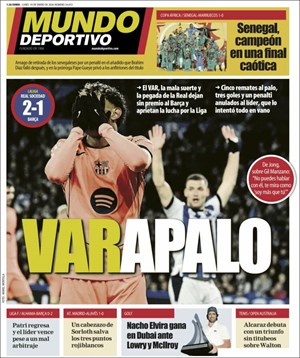 Cubierta Mundo Deportivo