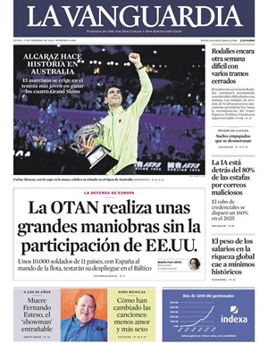 Cubierta La Vanguardia