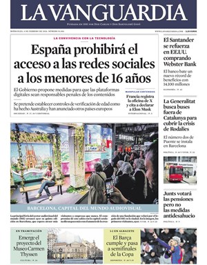 Cubierta La Vanguardia