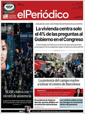 Cubierta El Periódico