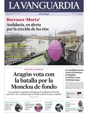Cubierta La Vanguardia