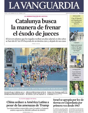Cubierta La Vanguardia