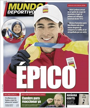 Cubierta Mundo Deportivo