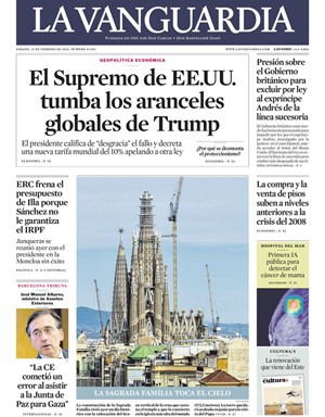 Cubierta La Vanguardia
