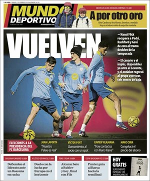 Cubierta Mundo Deportivo