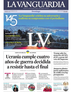 Cubierta La Vanguardia