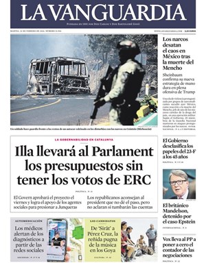 Cubierta La Vanguardia