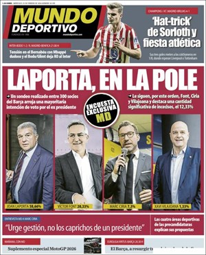 Cubierta Mundo Deportivo