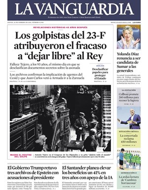 Cubierta La Vanguardia