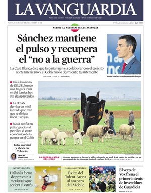 Cubierta La Vanguardia