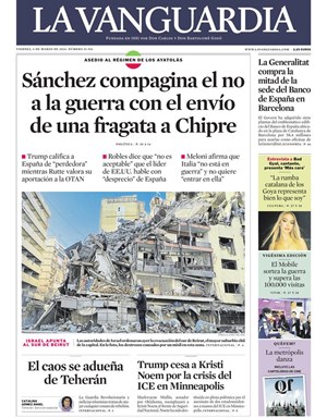Cubierta La Vanguardia
