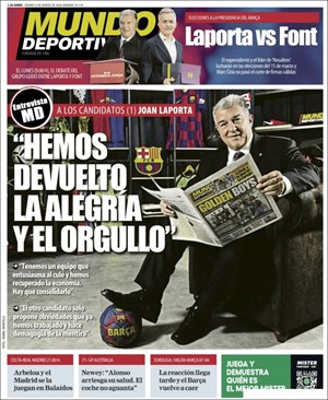 Cubierta Mundo Deportivo