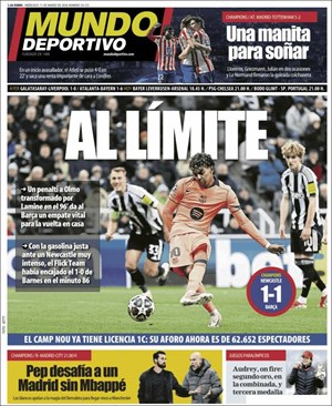 Cubierta Mundo Deportivo