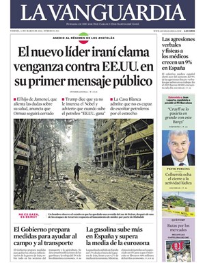 Cubierta La Vanguardia