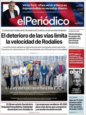 Cubierta El Periódico