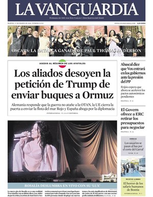 Cubierta La Vanguardia