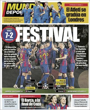 Cubierta Mundo Deportivo