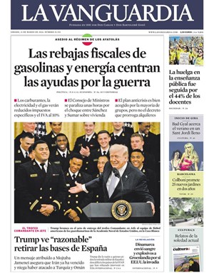 Cubierta La Vanguardia