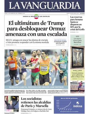 Cubierta La Vanguardia