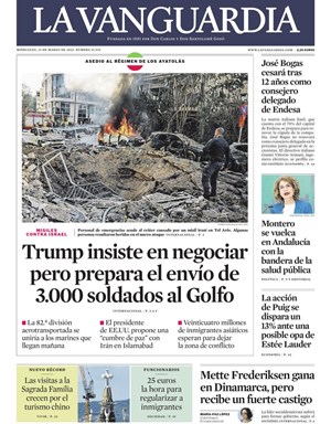 Cubierta La Vanguardia