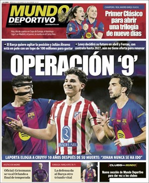 Cubierta Mundo Deportivo