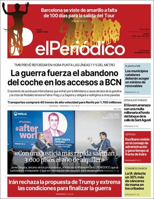 Cubierta El Periódico