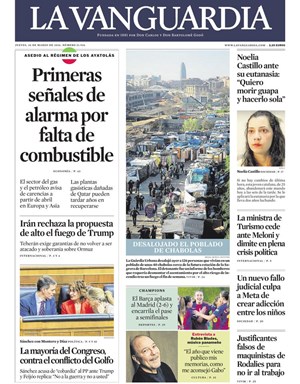 Cubierta La Vanguardia