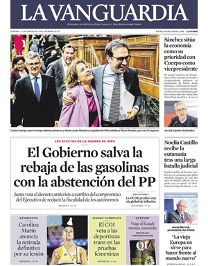 Cubierta La Vanguardia