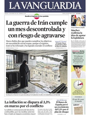 Cubierta La Vanguardia