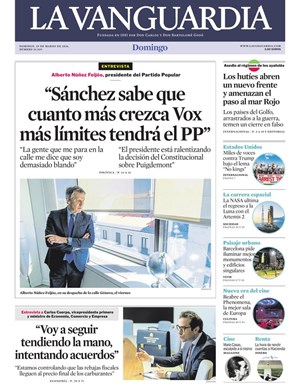 Cubierta La Vanguardia